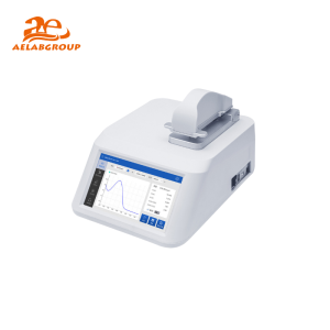 AELAB NANO-400A touchscreen display and sample pedestal