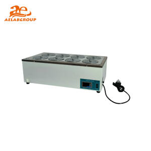 AELAB Water Bath HH-S8 front view – lab temperature control unit