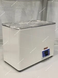 AELAB TYS-2 constant temperature water bath front angle view with digital control panel