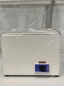 AELAB TYS-2 water bath front view with digital temperature controller
