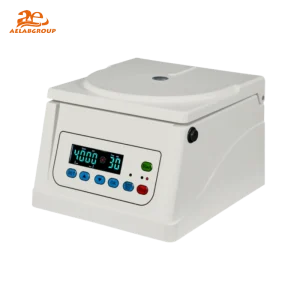 AELAB TD4 low-speed centrifuge with LCD control panel