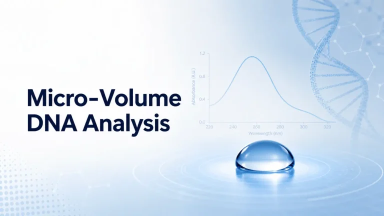 Micro Volume Spectrophotometer NANO Series for DNA, RNA & Protein Analysis | AELAB