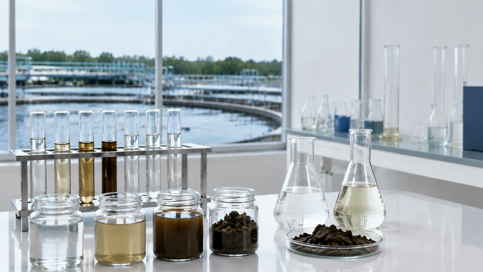 Wastewater treatment laboratory instruments for quality testing