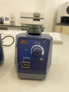 AELAB MX-S variable speed vortex mixer front control panel with speed dial and ON OFF TOUCH switch
